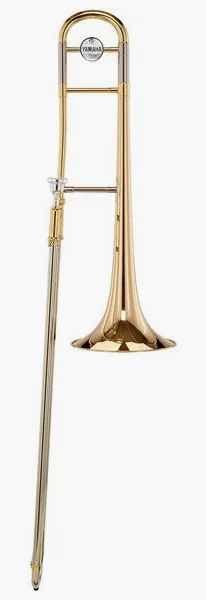 Yamaha YSL-445 GE II Trombone detail 4