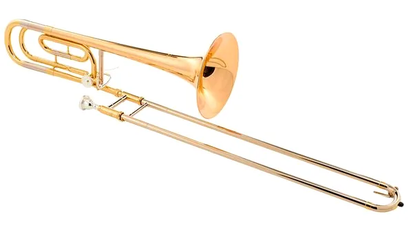 Yamaha YSL-446 GE Trombone detail 2