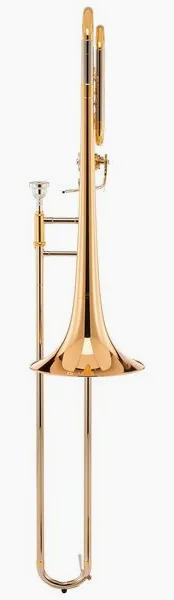 Yamaha YSL-448 GE Bb/F-Trombone detail 3