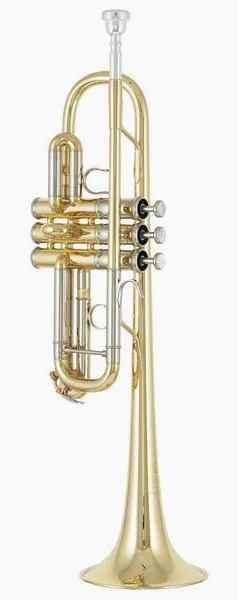 Yamaha YTR-8445 04 Trumpet detail 2